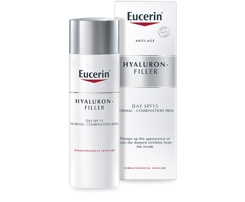 EUCERIN HYALURON-FILLER ARCKRÉM NORMÁL- KOMBINÁLT BŐRRE 50ML képe