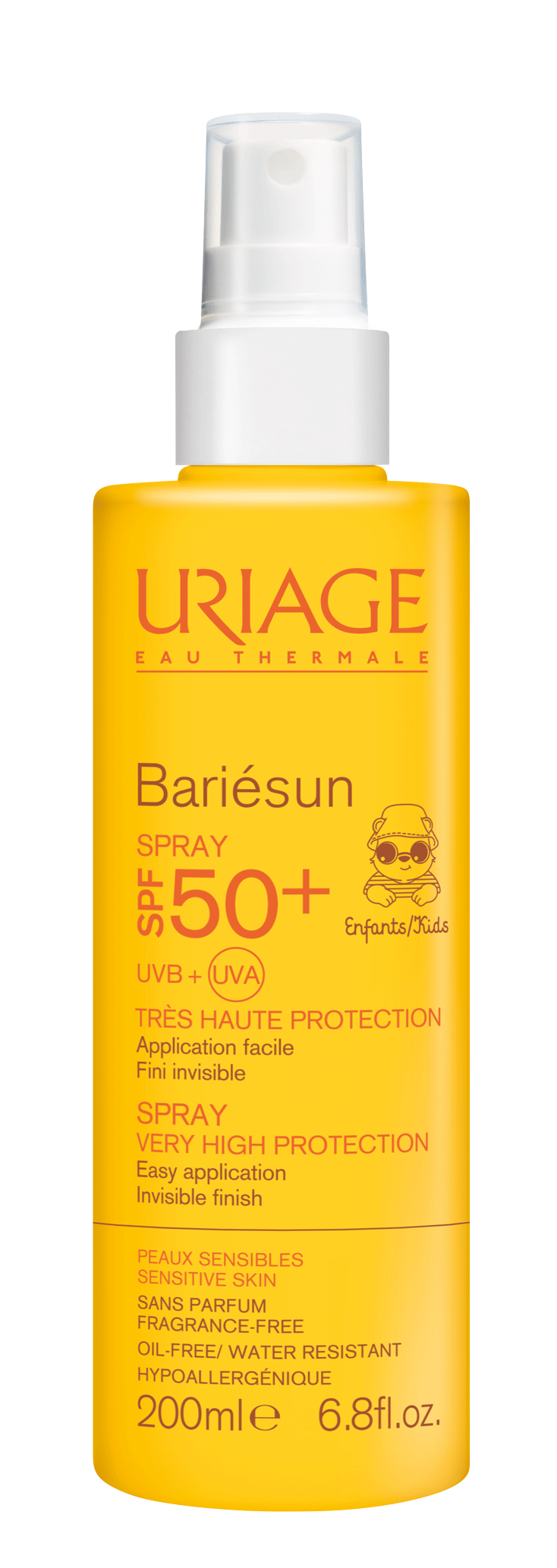 URIAGE BARIÉSUN KID GYEREK SPRAY SPF50+ 200ML képe