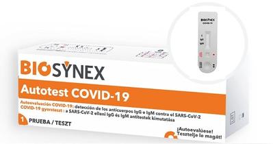 Biosynex Autotest COVID-19 IGG/IGM gyorsteszt