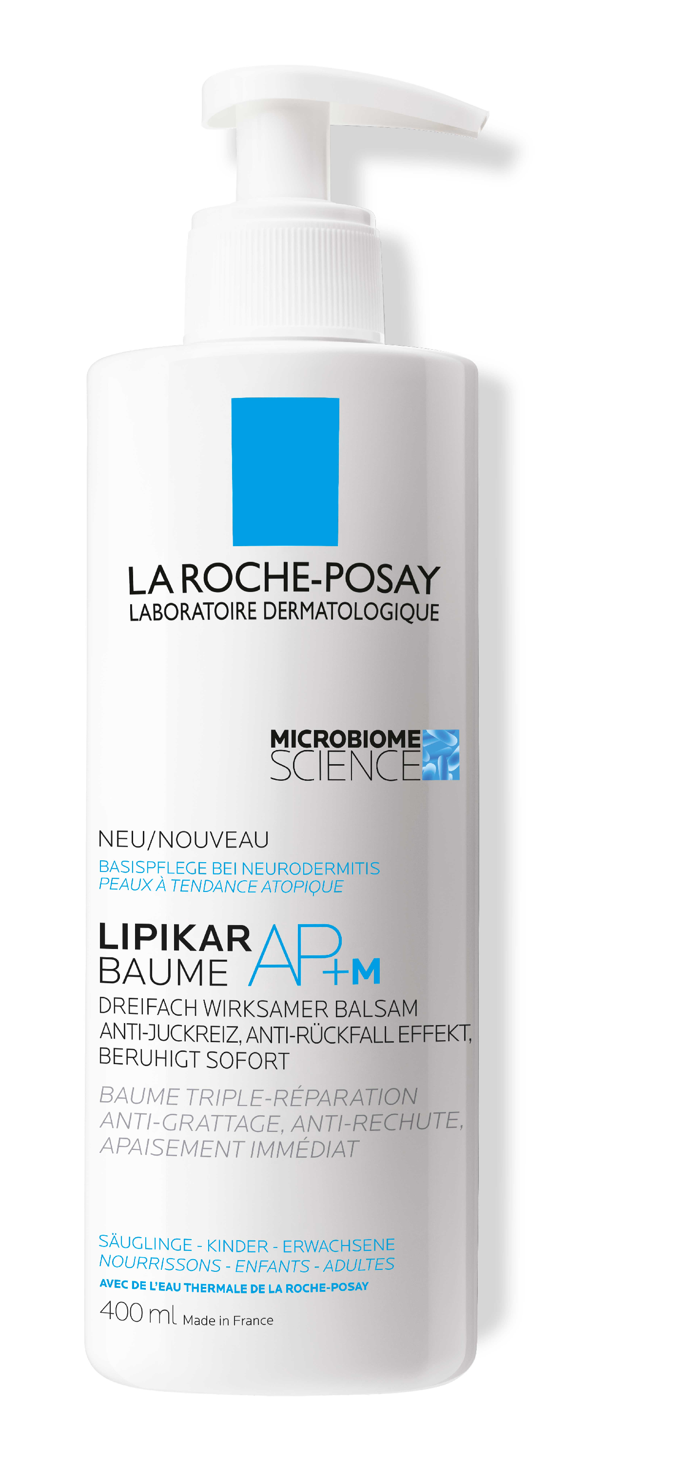 La Roche-Posay Lipikar AP+M testápoló balzsam 400ml képe
