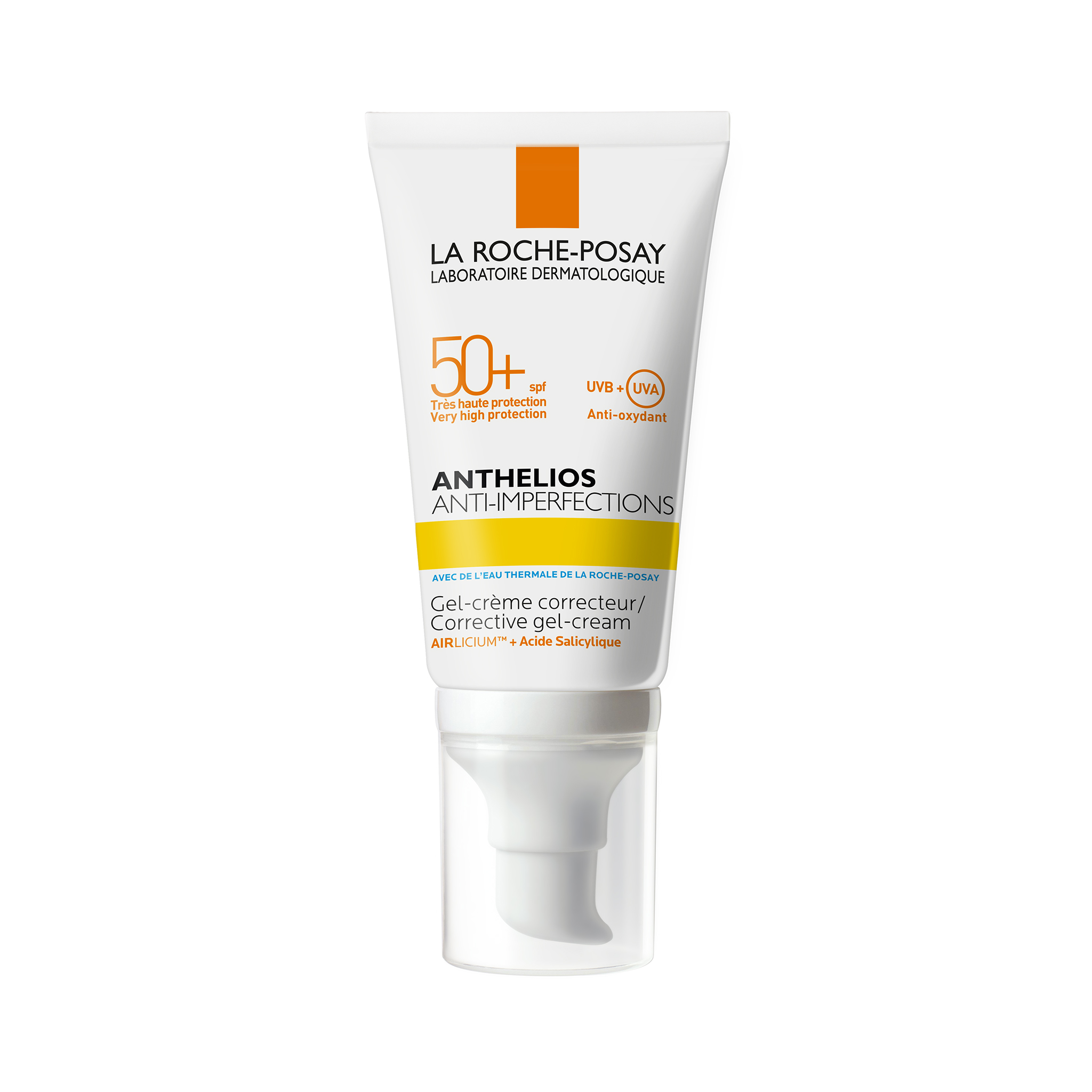 La Roche-Posay Anthelios SPF 50+ Napvédő gél-krém bőrhibák ellen 50ml képe