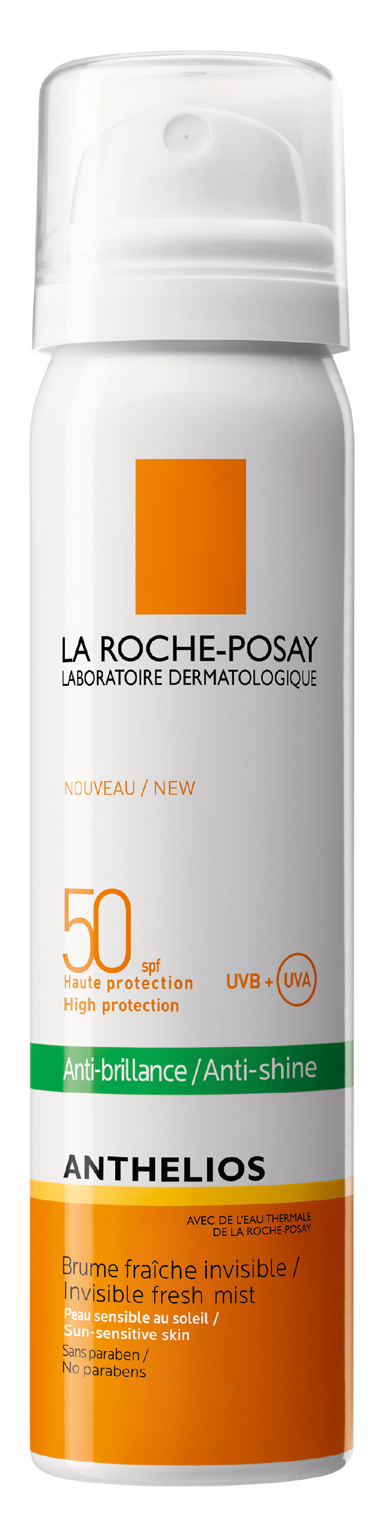 La Roche-Posay Anthelios SPF 50 frissítő napvédő arcpermet 75 ml képe