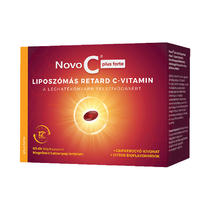 Novo C Plus Forte liposzómás retard C-vitamin lágykapszula 60x