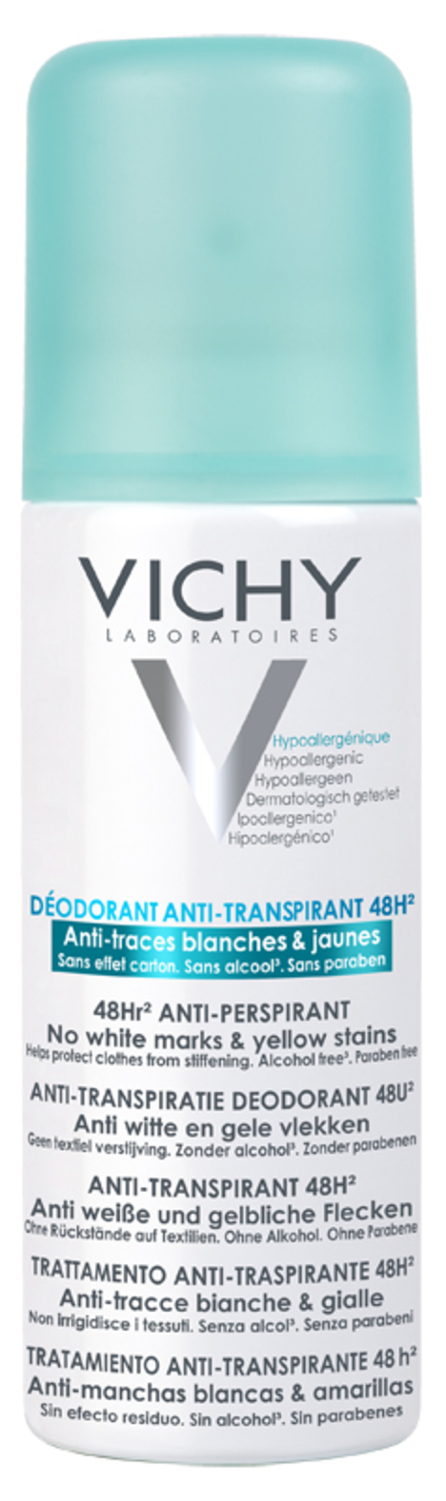 Vichy Foltmentes izzadságszabályozó spray dezodor 125 ml képe