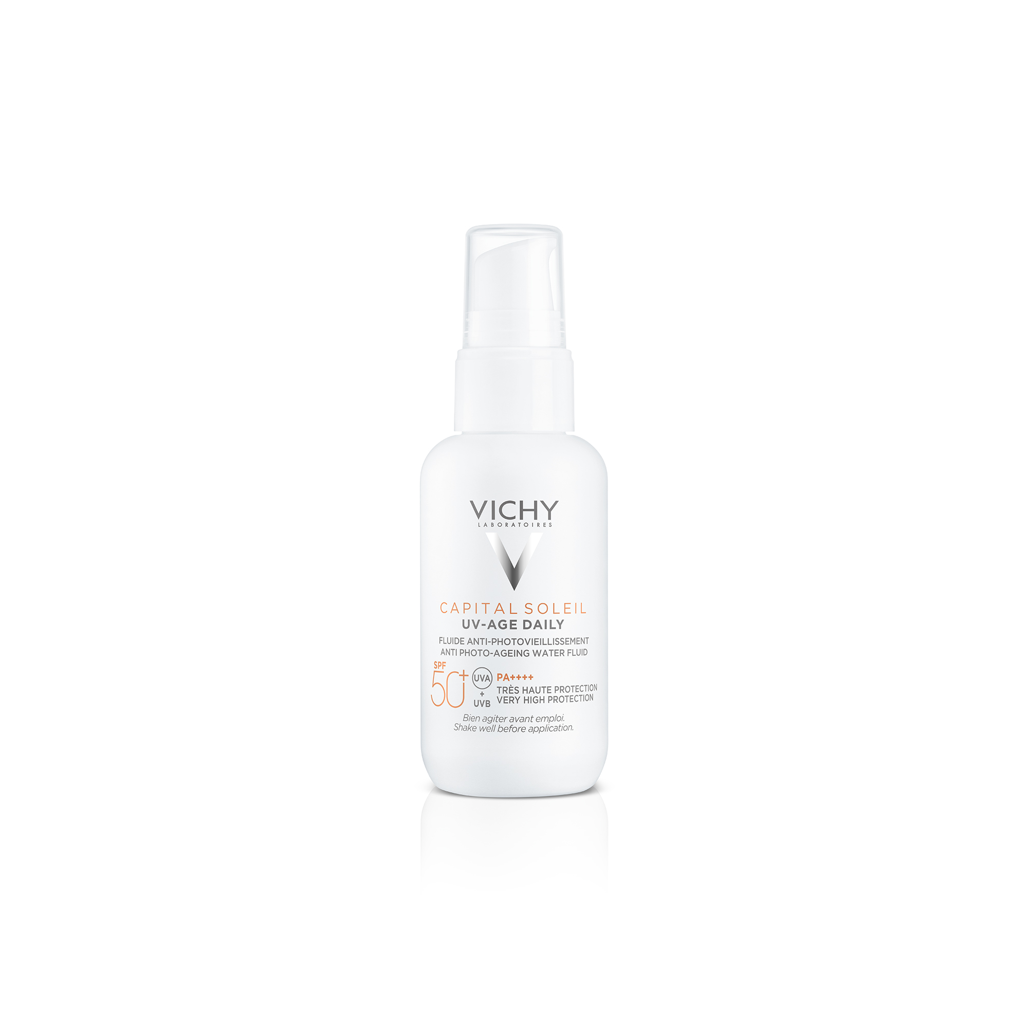 VICHY CAPITAL SOLEIL UV-AGE Daily fényvédő fluid photo-aging ellen SPF 50+ 40ml képe