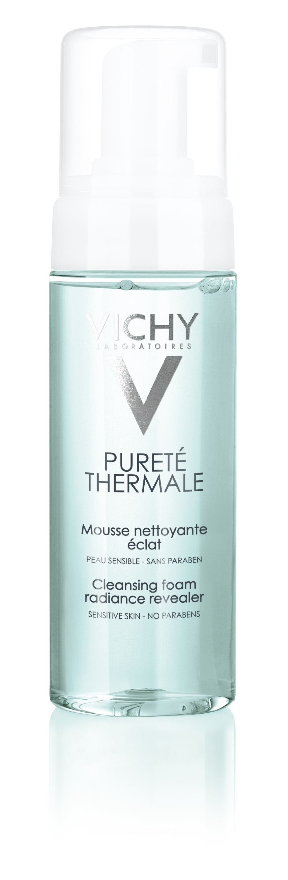 Vichy Pureté Thermale Habzó arctisztító az üde arcbőrért 150ml képe