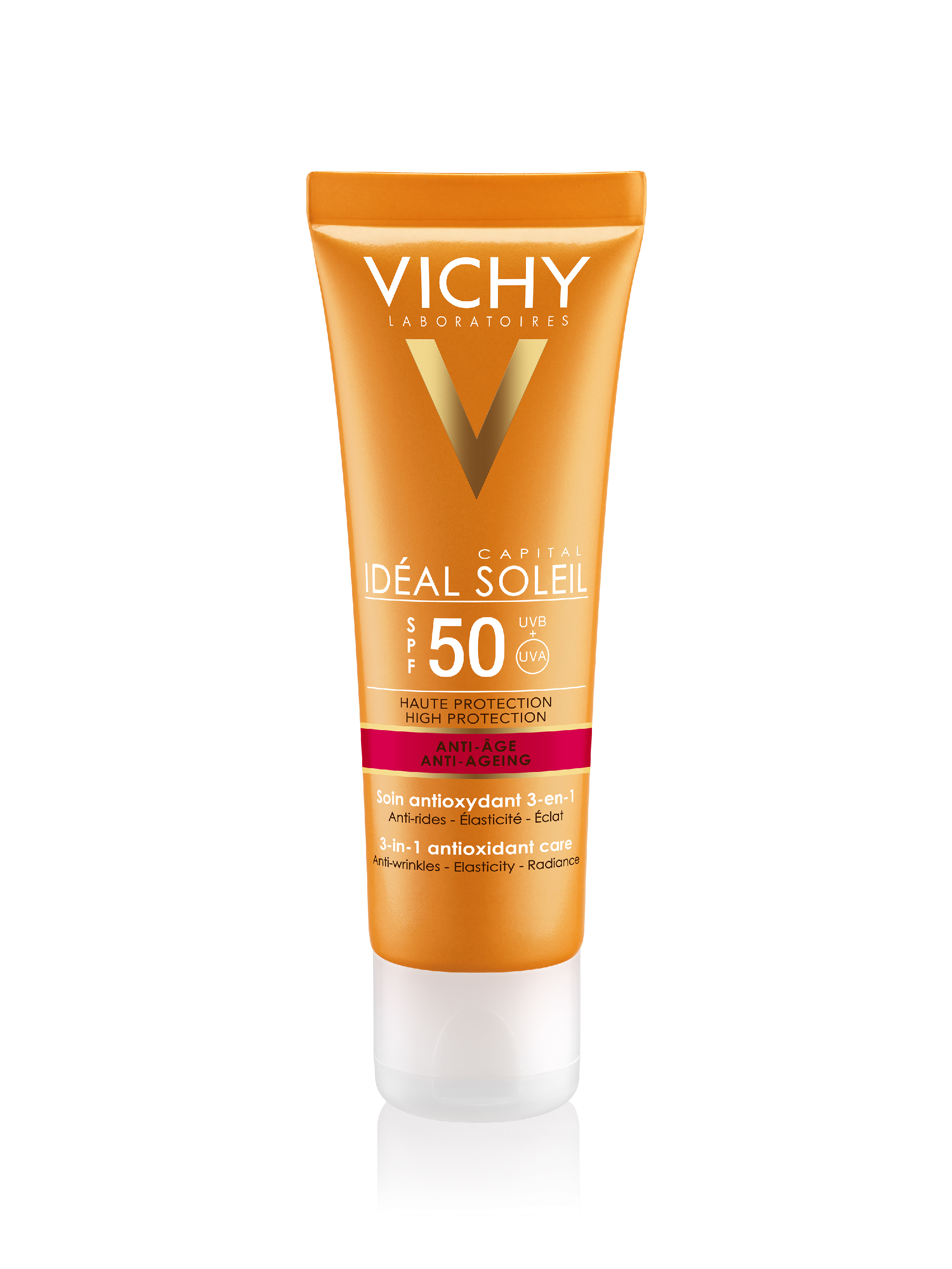 Vichy Capital Soleil Öregedésgátló antioxidáns napvédő krém SPF50 50ml képe