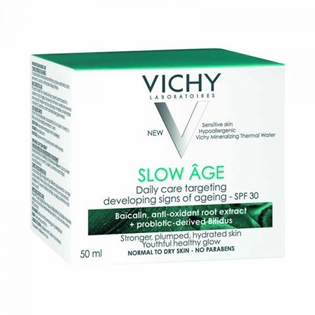 Vichy Slow Âge Nappali arckrém normál és száraz bőrre SPF 30 50 ml képe
